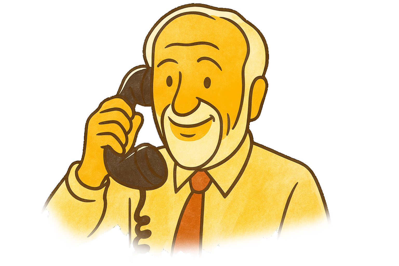 Contact illustration